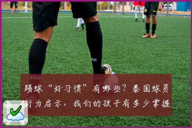 踢球“好习惯”有哪些？泰国球员行为启示，我们的孩子有多少掌握？