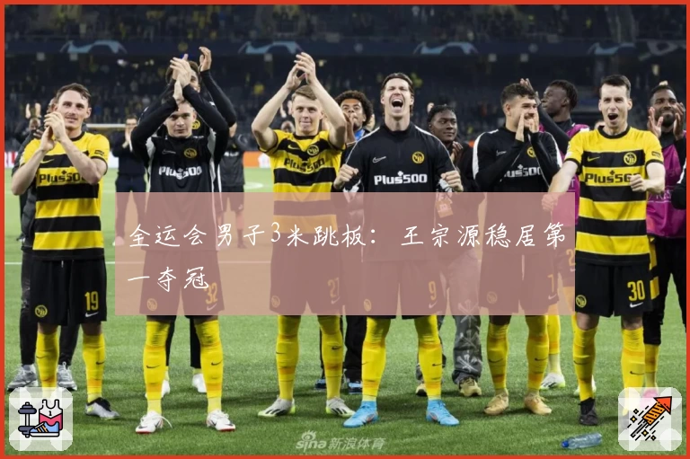 全运会男子3米跳板：王宗源稳居第一夺冠